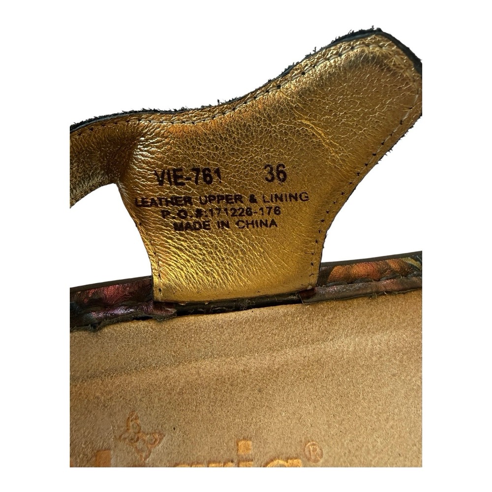 ALEGRIA Vienna Sandal VIE-761 Special Lady Floral Slingback Women EU 36 US 6-6.5 - Picture 3 of 8